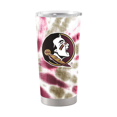 FL State 20oz Tie Dye Stainless Steel Tumbler
