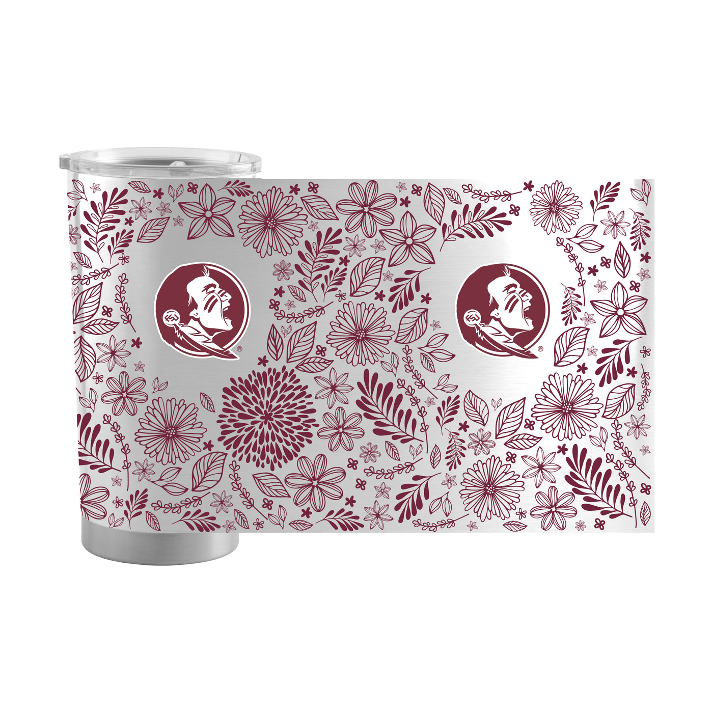 FL State 20oz Botanical Stainless Steel Tumbler
