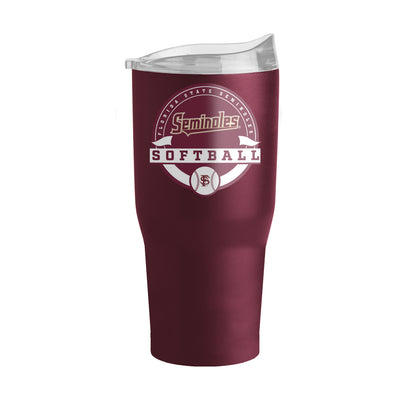 FL State 30oz Softball Powder Coat Tumbler