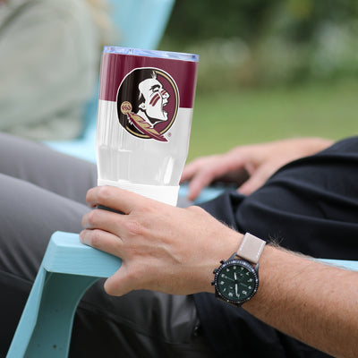 Florida State 30oz Colorblock Stainless Tumbler