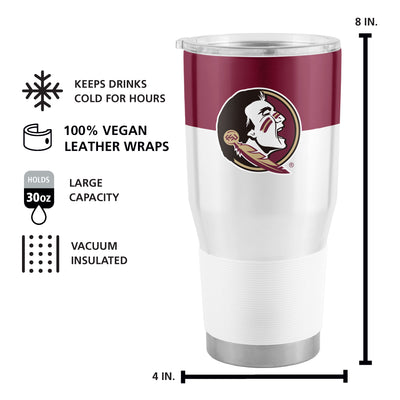 Florida State 30oz Colorblock Stainless Tumbler