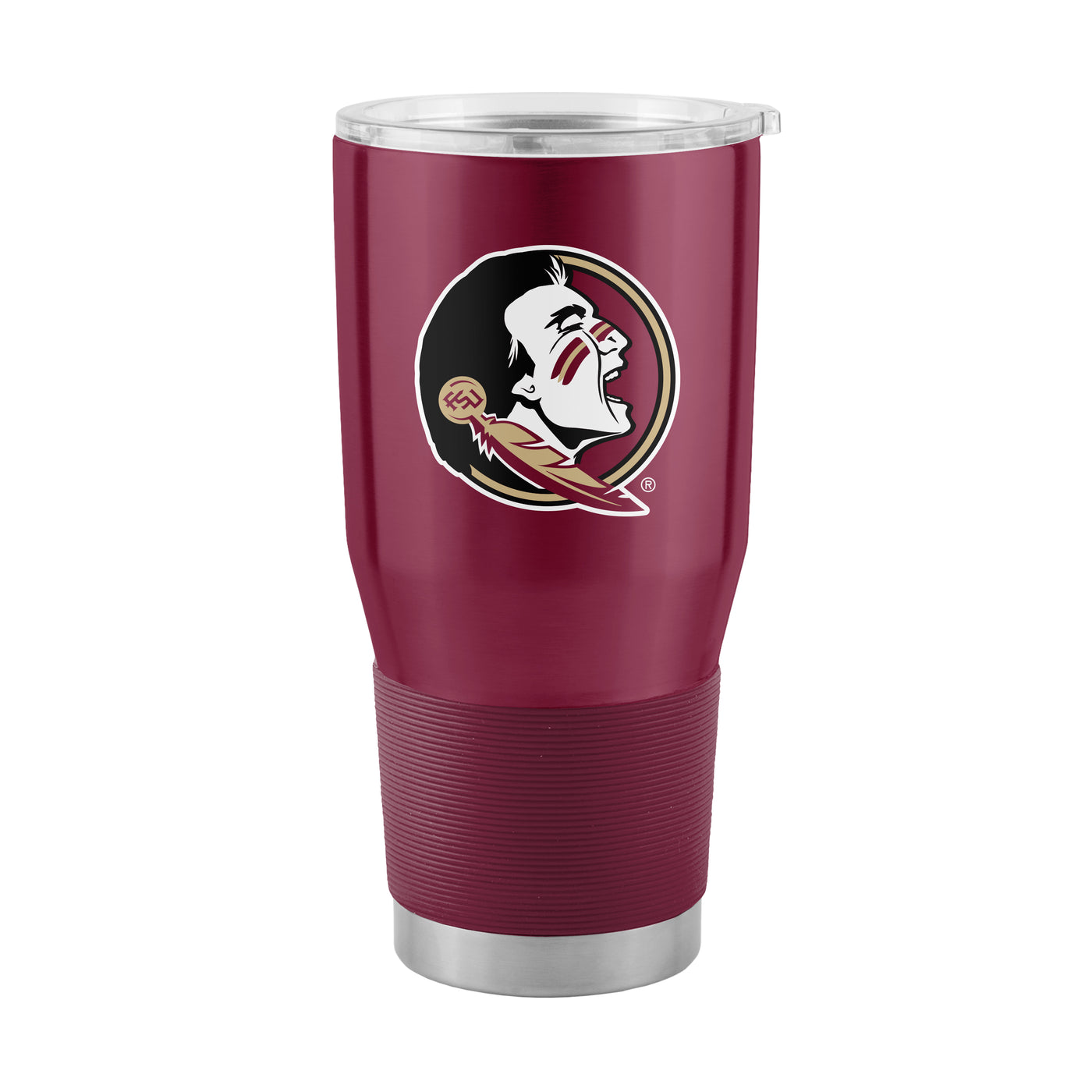 FL State Seminole Head 30oz Gameday Stainless Tumbler