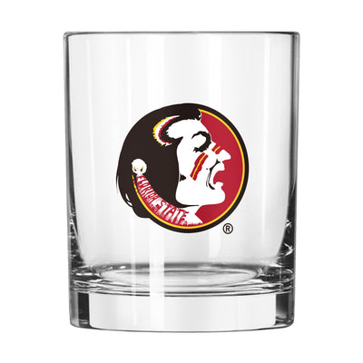 Florida State Vault 14oz Logo Rocks Glass