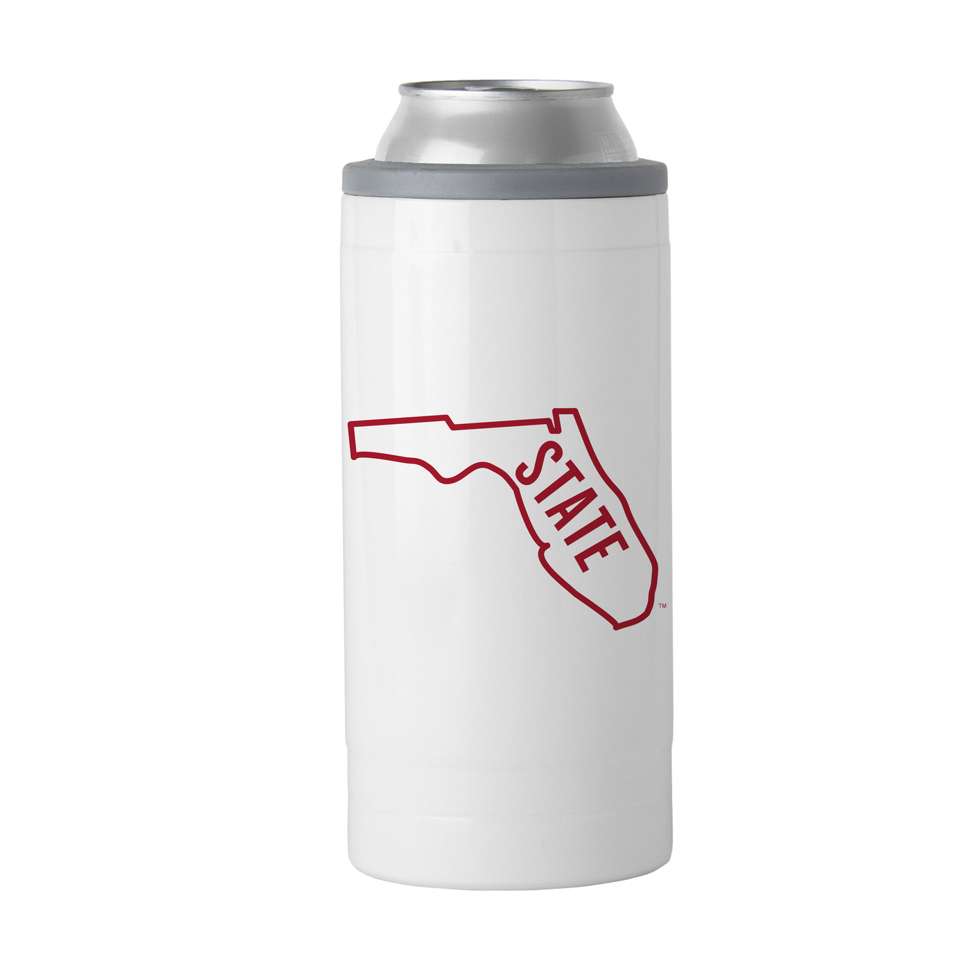 Florida State 12oz Florida Outline Slim Can Coolie