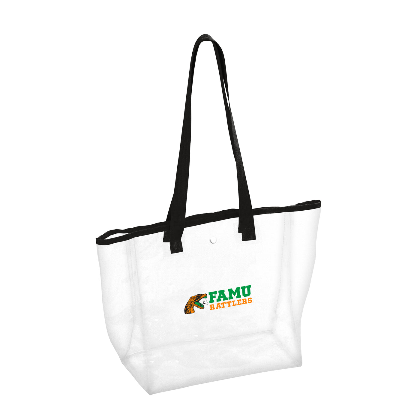 Florida A&M Black Clear Tote