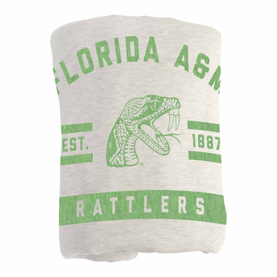 Florida A&M Sublimated Sweatshirt Blanket - Logo Brands