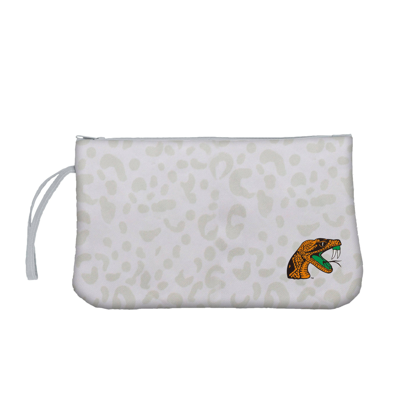 Florida A&M Leopard Print Wristlet