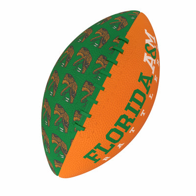 Florida A&M Repeating Mini-Size Rubber Football