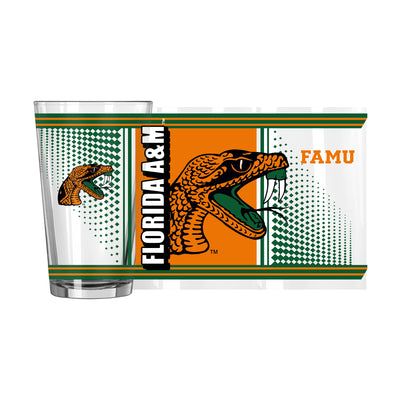 Florida A&M 16oz Hero Pint Glass