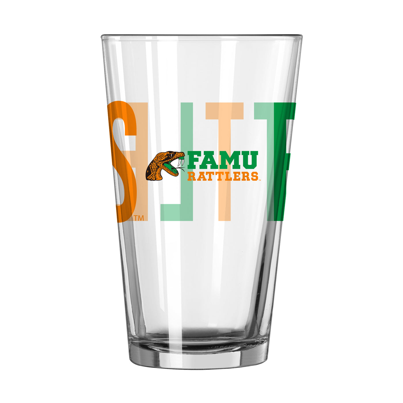 Florida A&M 16oz Overtime Pint Glass