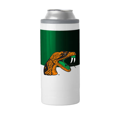 Florida A&M Colorblock 12oz Slim Can Coolie - Logo Brands