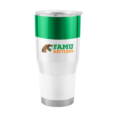 Florida A&M 30oz Colorblock Stainless Steel Tumbler