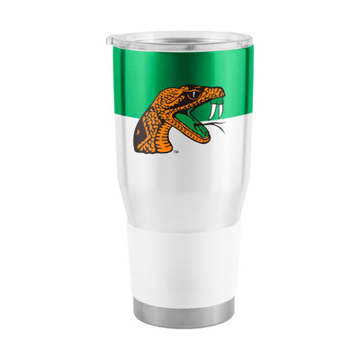 Florida A&M 30oz Colorblock Stainless Steel Tumbler