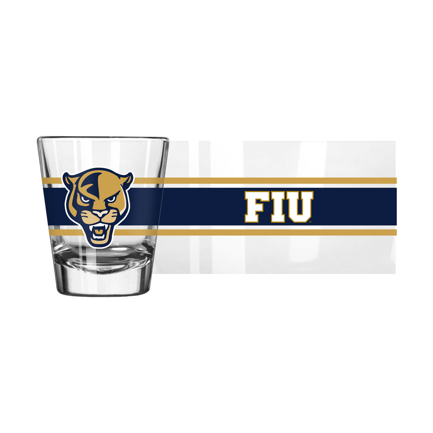 Florida International 2oz Stripe Shot Glass