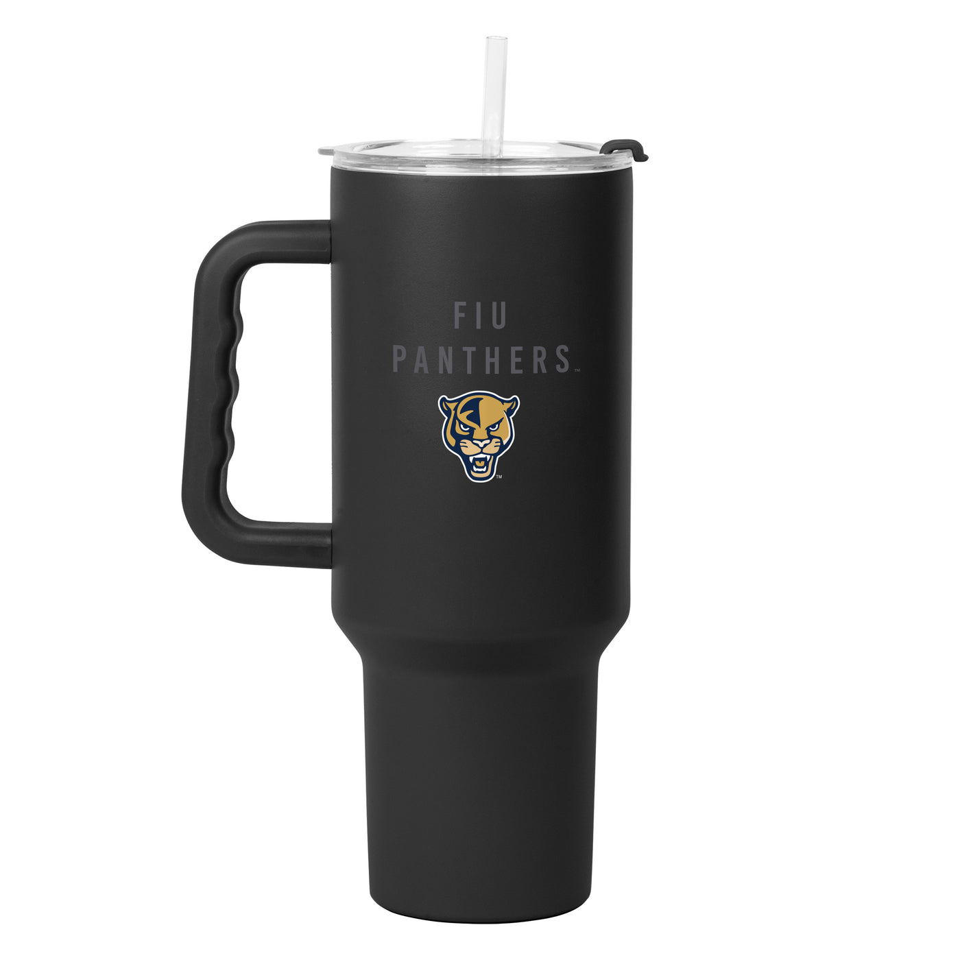 Florida International 40oz Black Tonal Powder Coat Tumbler