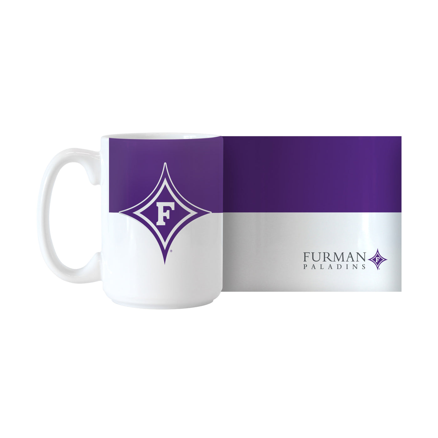 Furman 15oz Colorblock Sublimated Mug