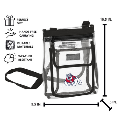 Fresno State Gameday Clear Crossbody