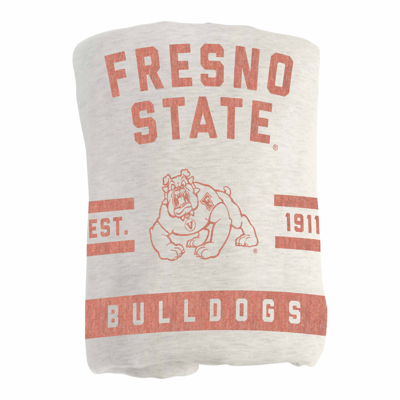 Fresno State Oatmeal Sweatshirt Blanket