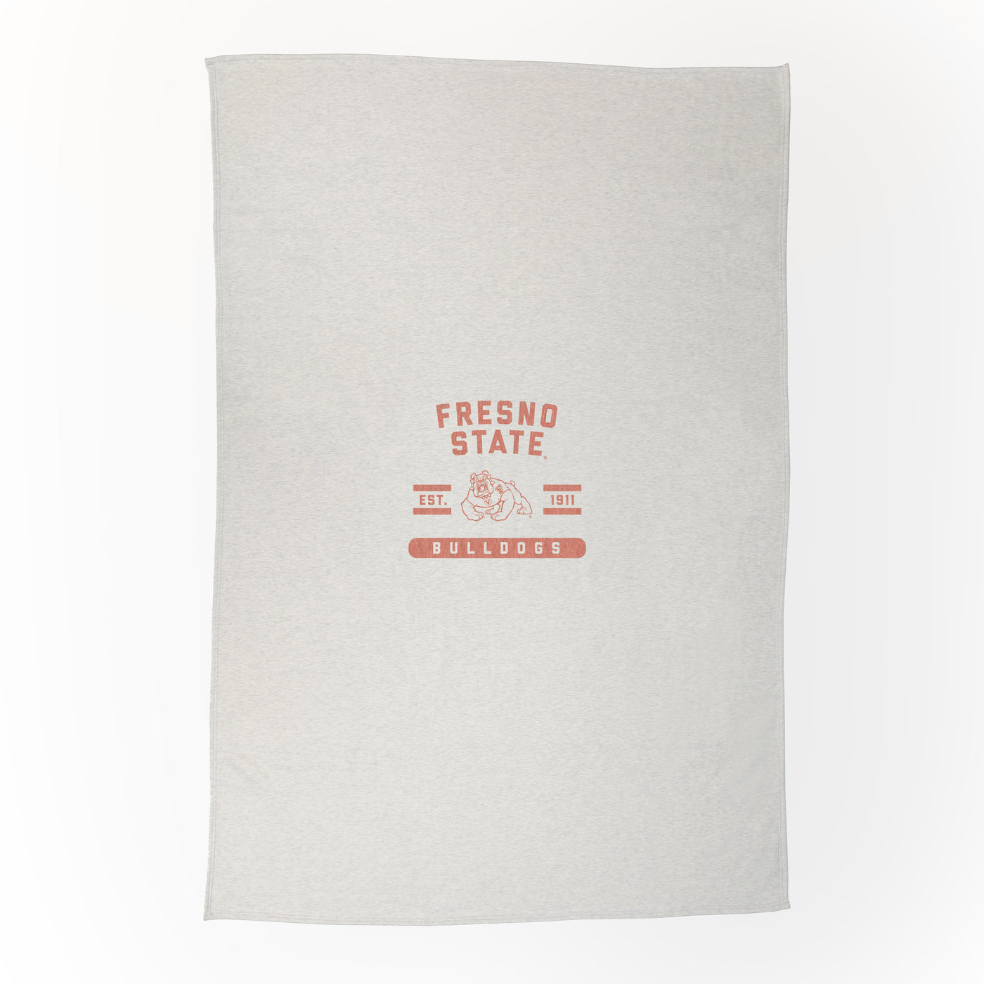 Fresno State Oatmeal Sweatshirt Blanket