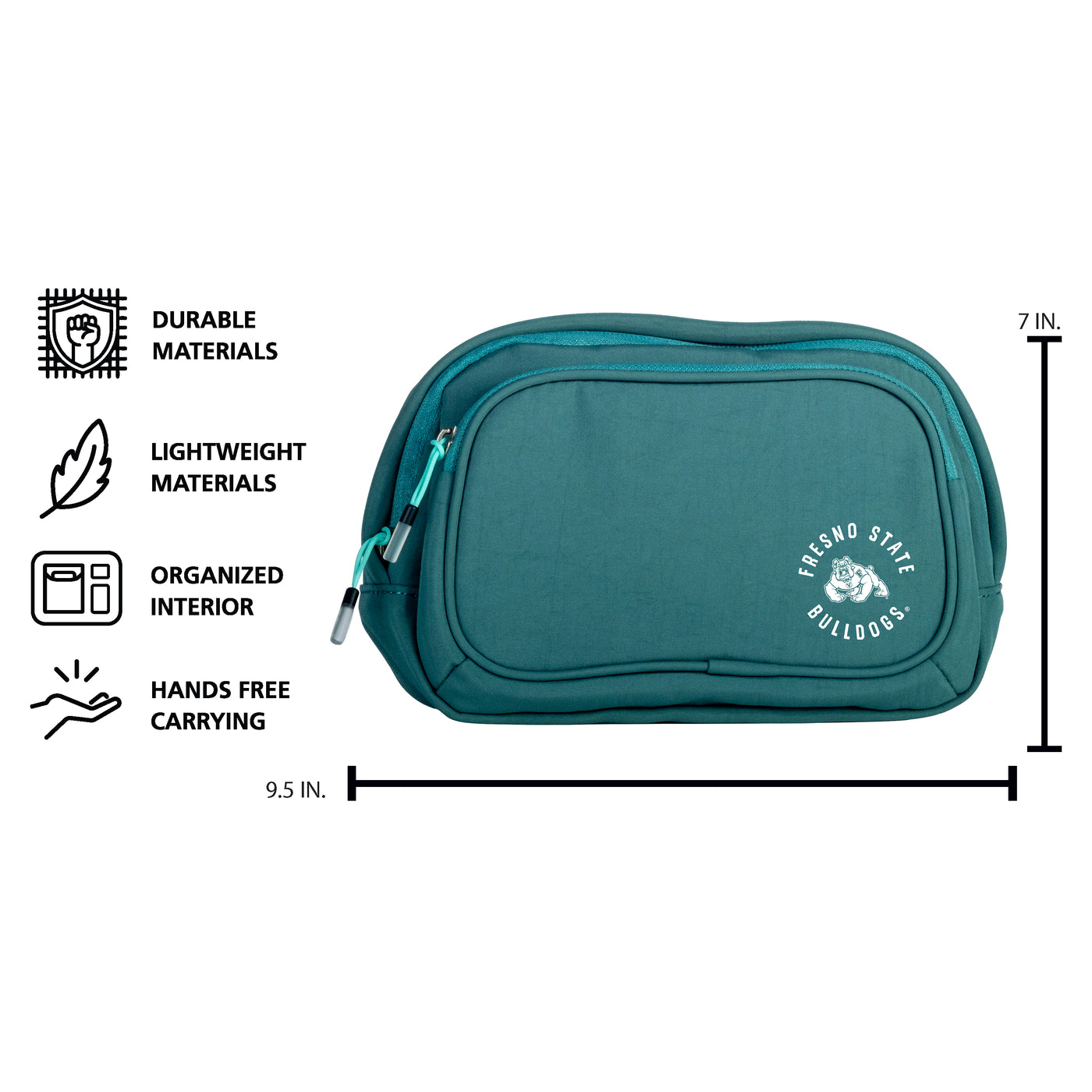 Fresno State Everyday Jade Belt Bag
