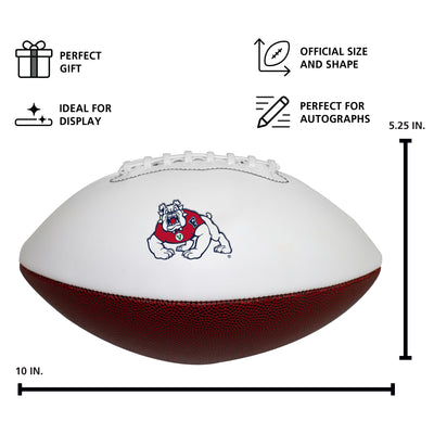 Fresno State Official-Size Autograph Football