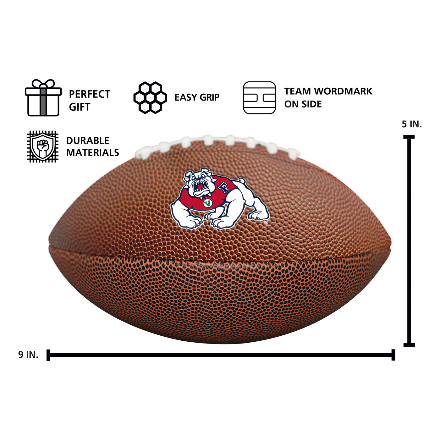 Fresno State Mini Size Composite Football