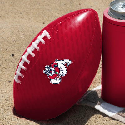 Fresno State Carbon Fiber Mini-Size Glossy Football