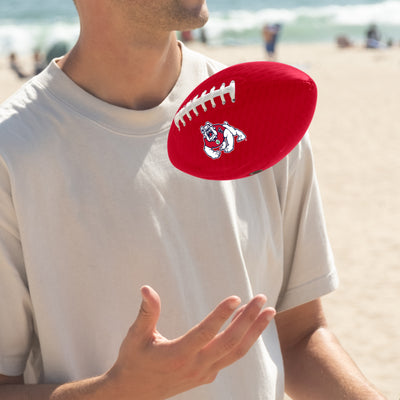 Fresno State Carbon Fiber Mini-Size Glossy Football