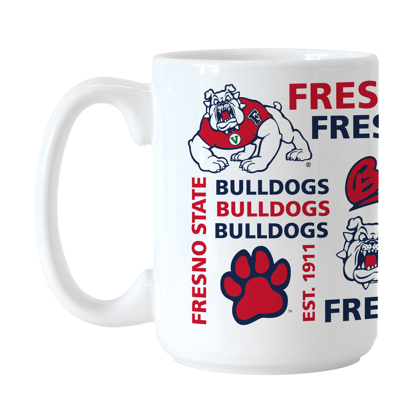 Fresno State 15oz Spirit Sublimated Mug