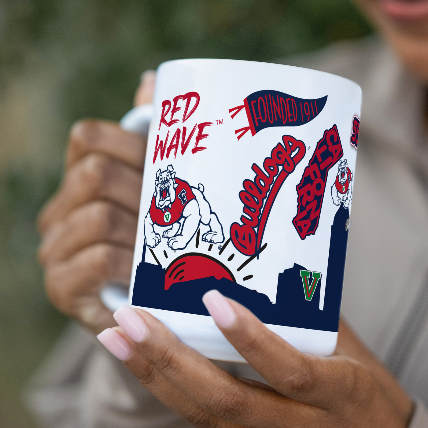 Fresno State 15oz Native Sublimated Mug