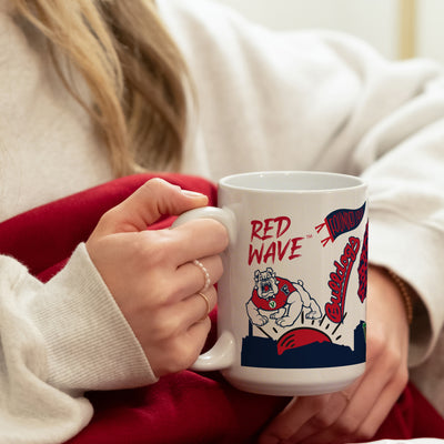 Fresno State 15oz Native Sublimated Mug