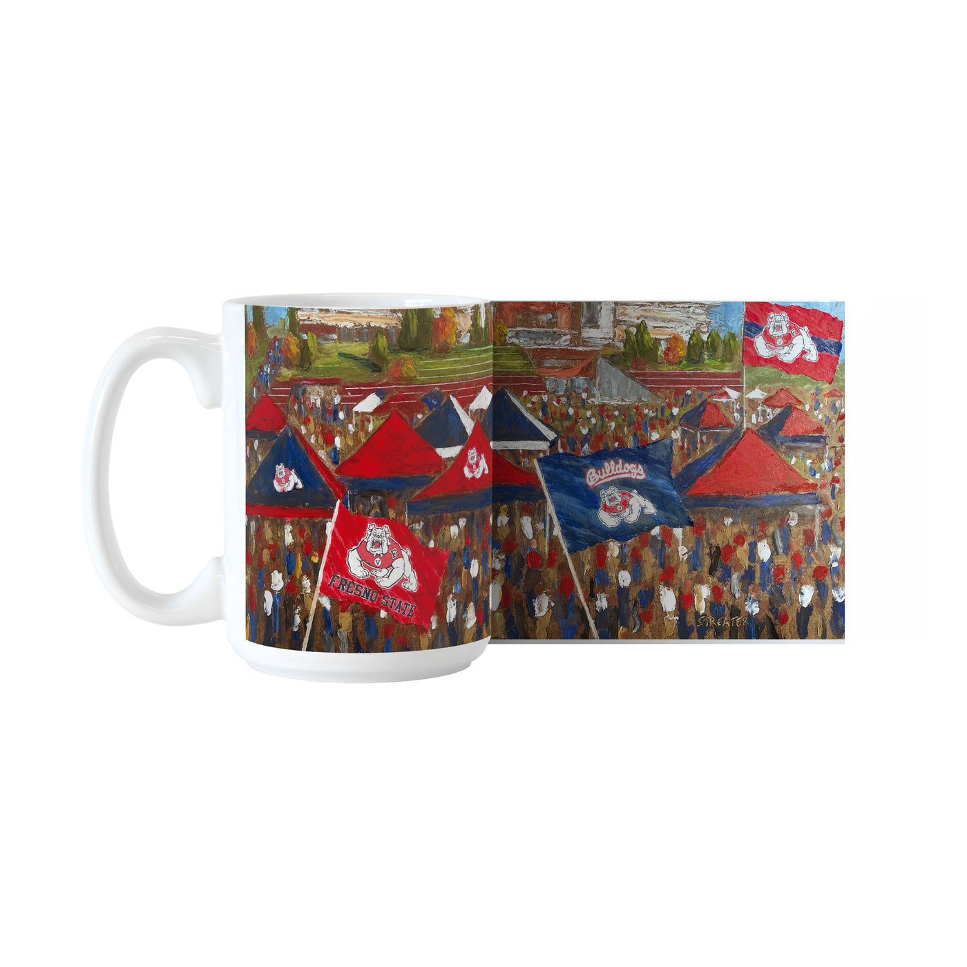 Fresno State 15oz Collector Sublimated Mug