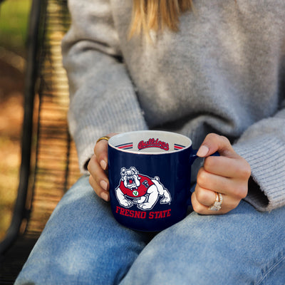 Fresno State 15oz Stripe Mug