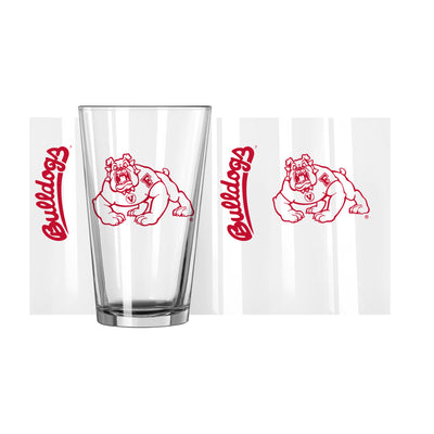 Fresno State 16oz Gameday Pint Glass - Logo Brands