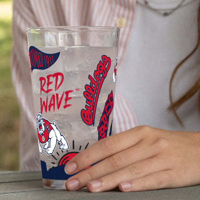 Fresno State 16oz Native Pint Glass