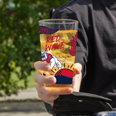 Fresno State 16oz Native Pint Glass