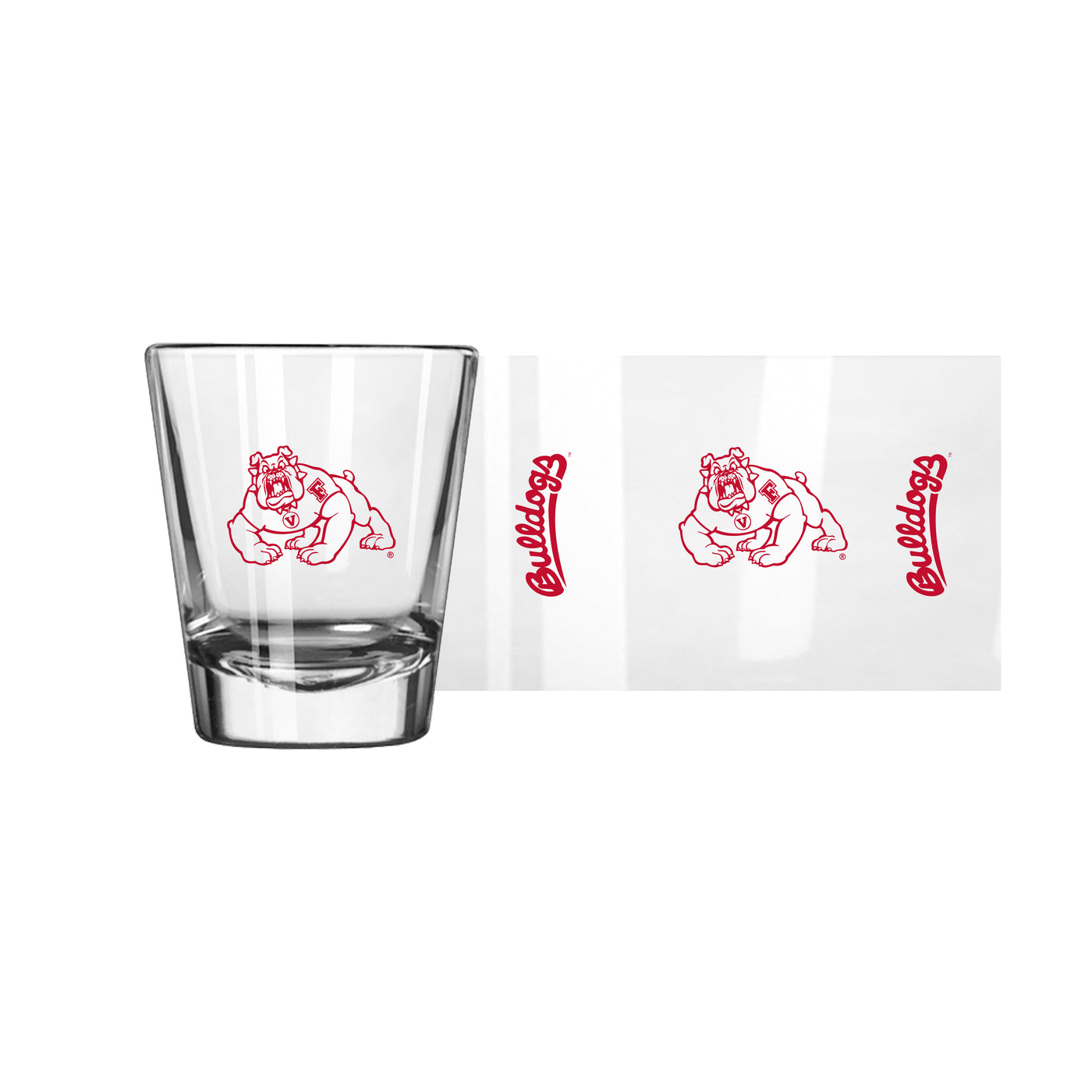 Fresno State 2oz Gameday Shot Glass