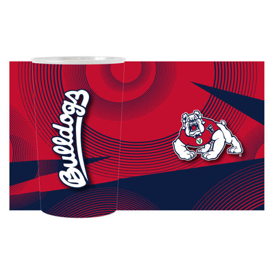 Fresno State Geometric Hardwall Cup 4 Pack