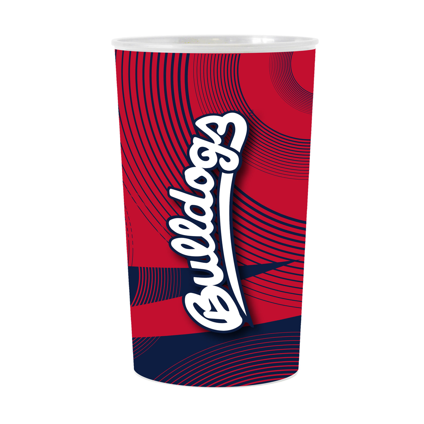 Fresno State Geometric Hardwall Cup 4 Pack