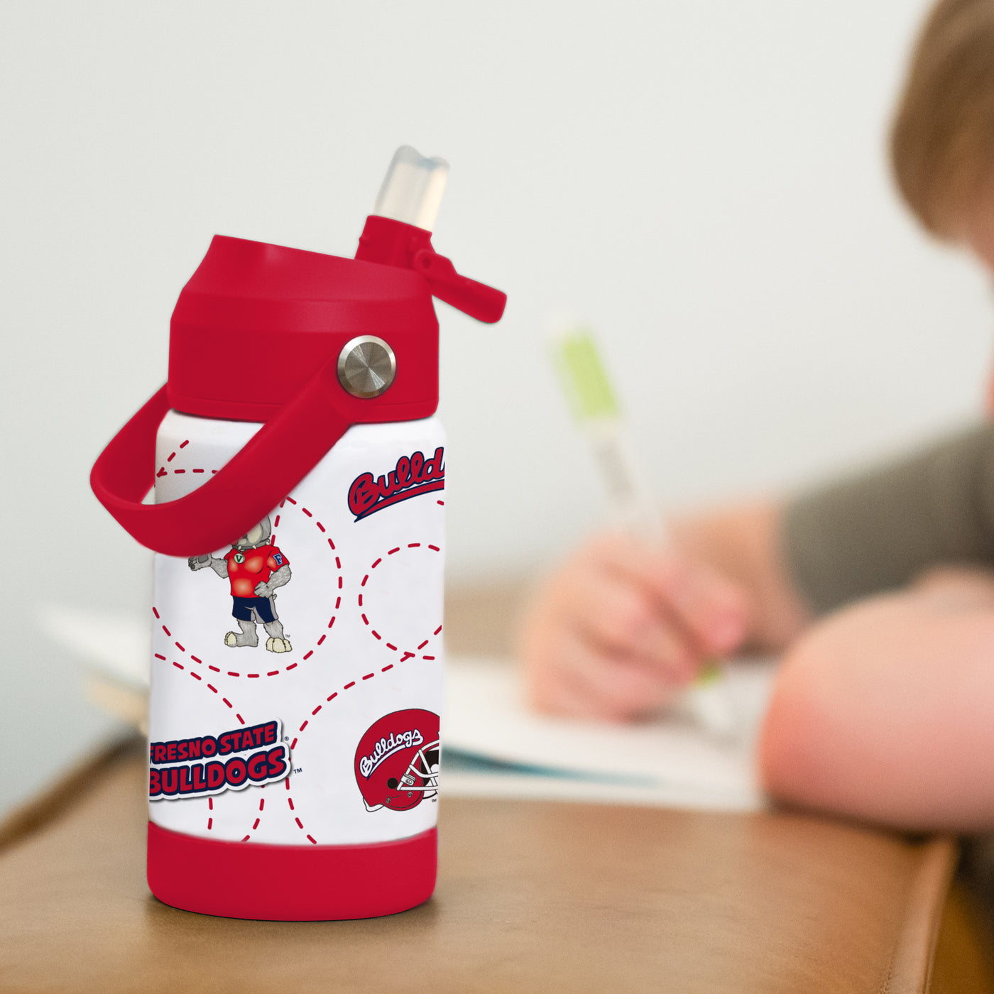 Fresno State 12oz Mascot SS Kids Bottle