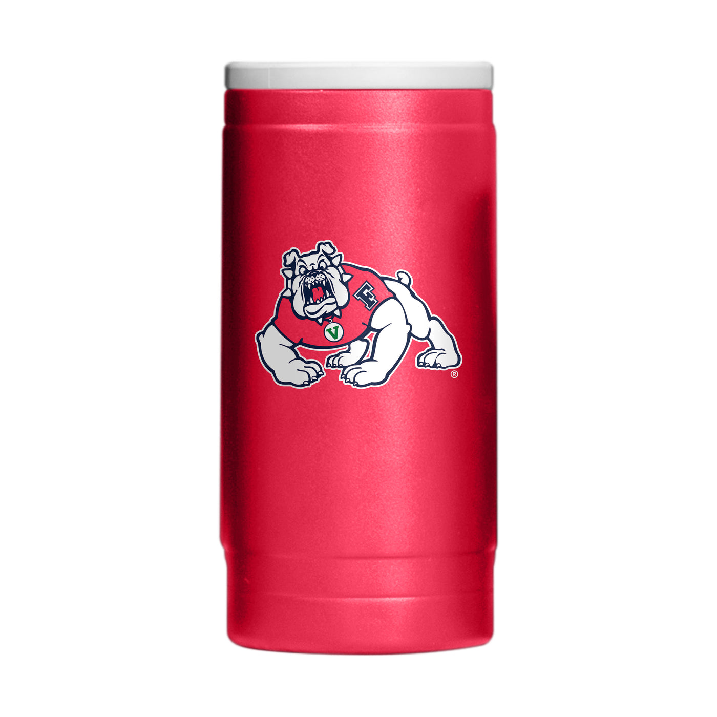Fresno State 12oz Flipside Powder Coat Slim Can Coolie