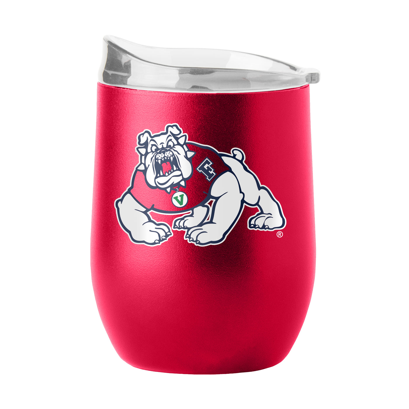 Fresno State 16oz Flipside Powder Coat Curved Bev