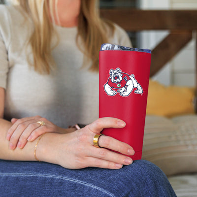 Fresno State 20oz Flipside Powder Coat Tumbler - Logo Brands