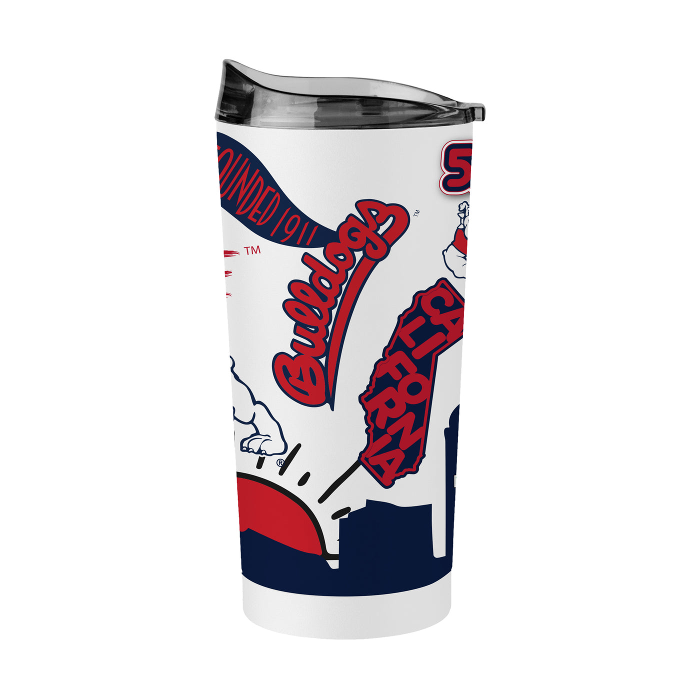 Fresno State 20oz Native Powder Coat Tumbler