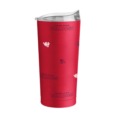 Fresno State 20oz Step And Repeat Powder Coat Tumbler