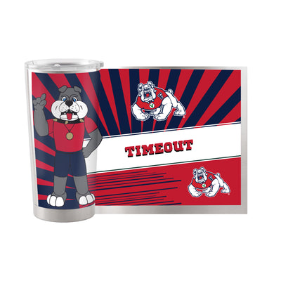 Fresno State 20oz Mascot Stainless Tumbler