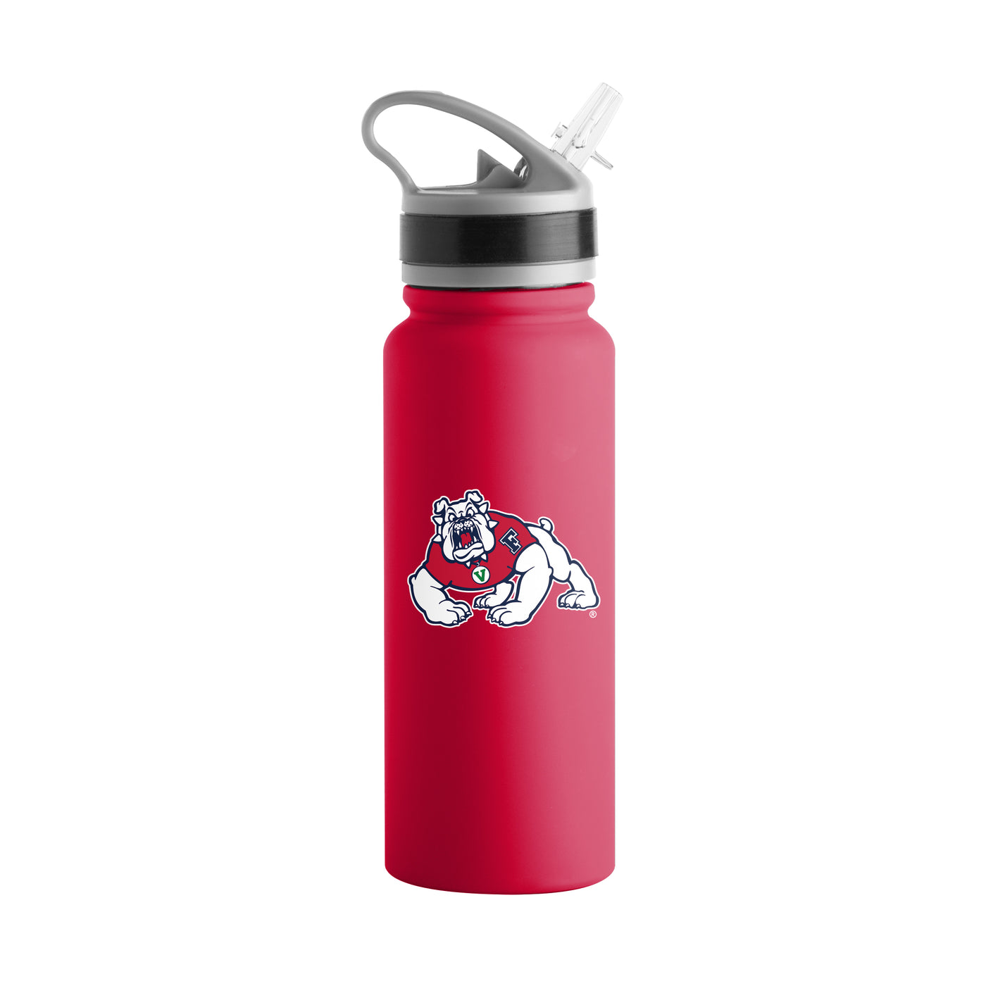 Fresno State 25oz Campus Color Letterman Stainless Single Wall Flip Top Bottle