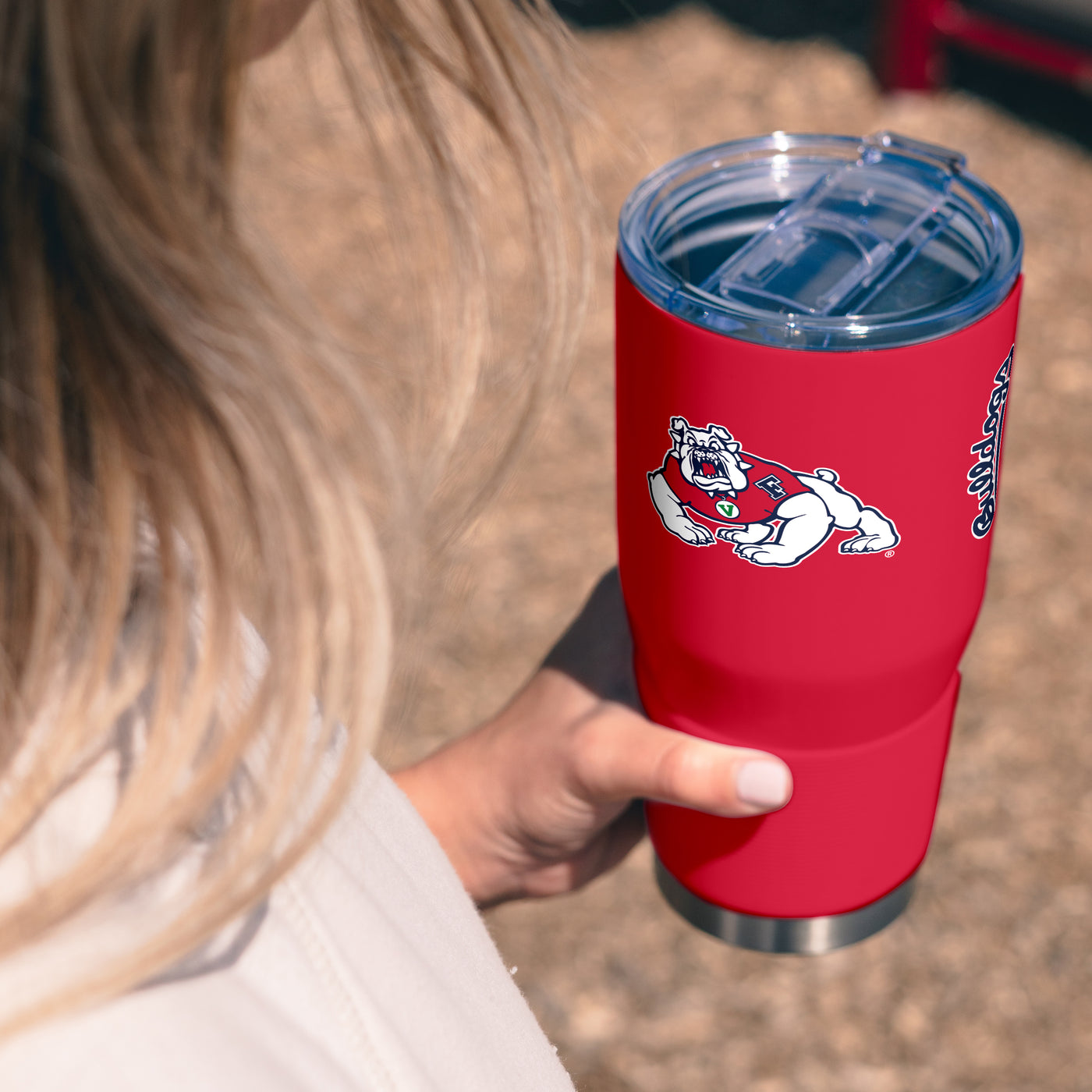 Fresno State 30oz Gameday Stainless Steel Tumbler