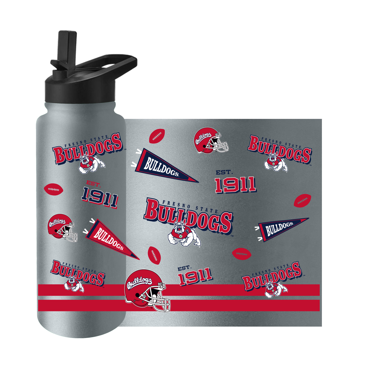 Fresno State 34oz TJX Native Quencher Bottle