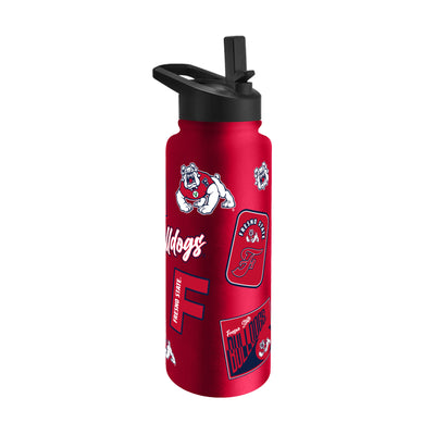 Fresno State 34oz Dreamweave Quencher Bottle